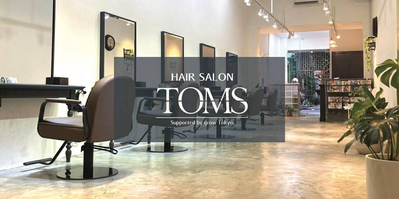 Hair Salon Toms  Supported by grow Tokyo